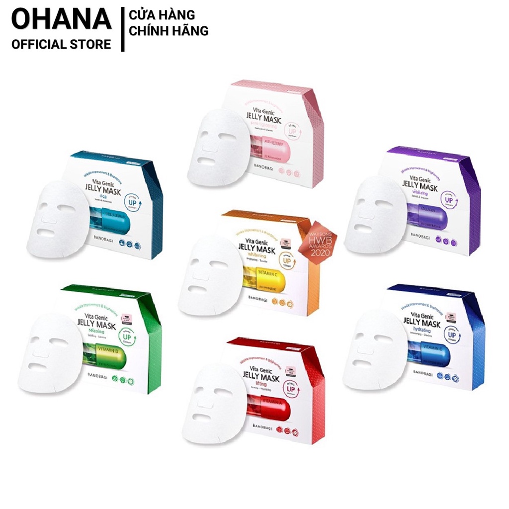 10 Mặt Nạ Thuốc Vita Genic Jelly Mask Chính Hãng Hàn Quốc