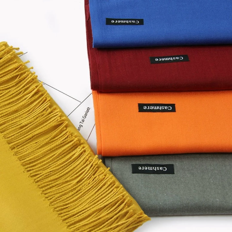 Khăn Choàng Cổ Khăn dạ Cashmere quàng cổ lông cừu nam, nữ bản to 200 x 70cm ( huonglan)