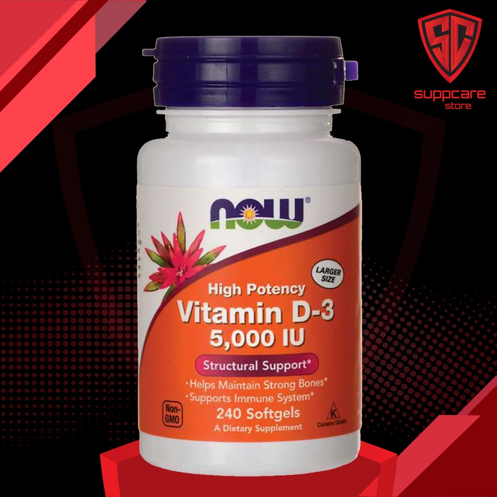 Now Vitamin D3 1000 IU 120 Viên Tác Dụng, Cách Dùng, Giá Bao Nhiêu