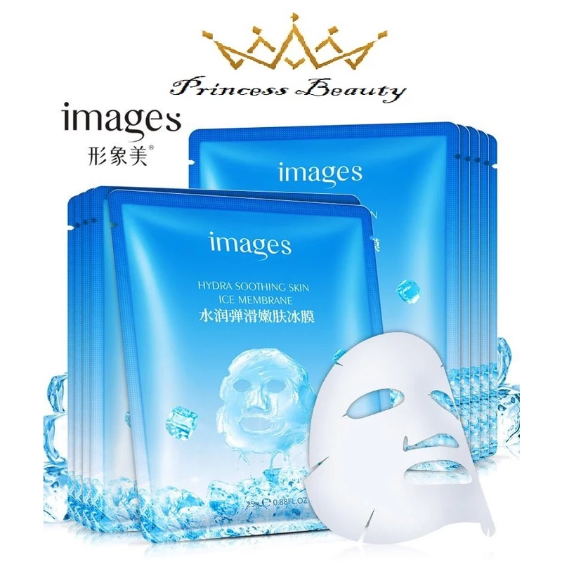 Set 5 Mặt nạ đá băng cấp ẩm dưỡng da trắng sáng se khít lỗ chân lông nội địa trung images