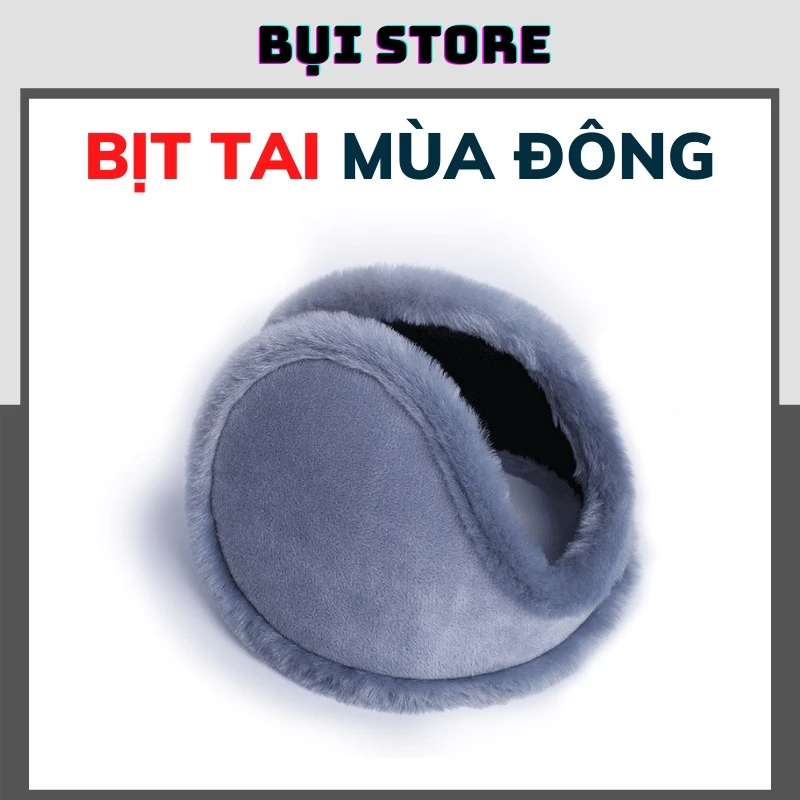 Bịt tai giữ ấm mùa đông hàn quốc – Chụp tai chống lạnh cho nam và nữ kiểu dáng màu sắc đa dạng cá tính chất - đeo êm tai
