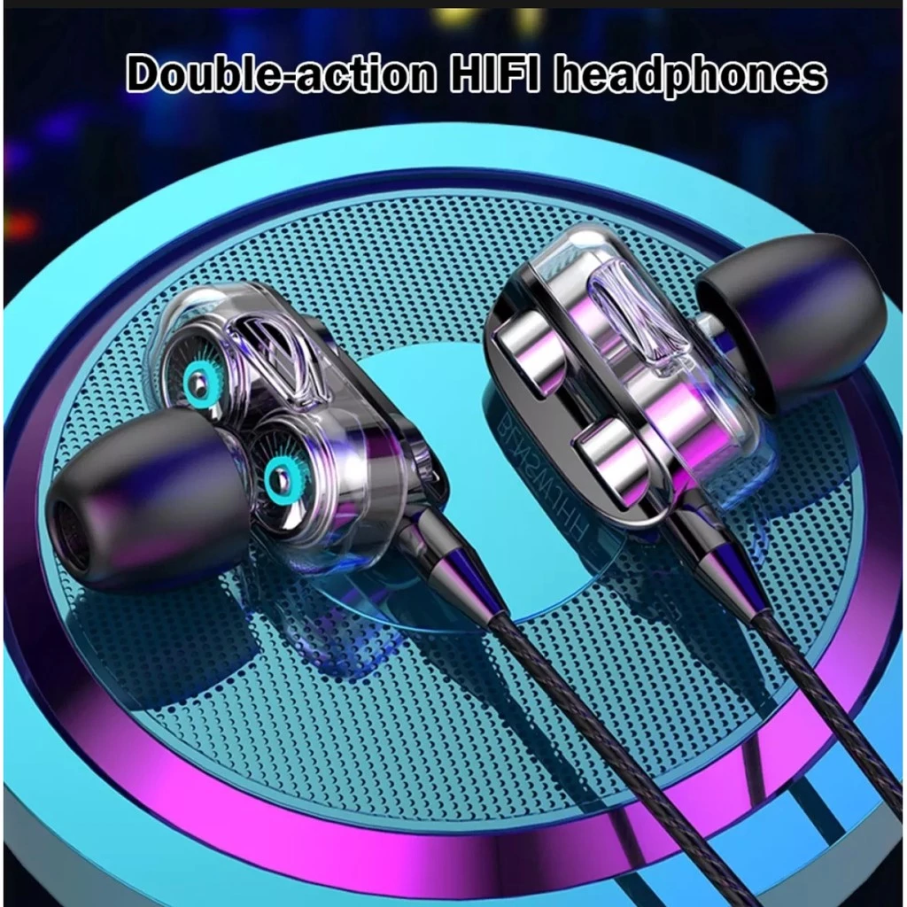 🔥Unico A🔥Tai Nghe Gaming Có Dây Nhét Tai Chơi Game Chống Ồn Có Mic In Ear Cho PC ĐT táo và cá