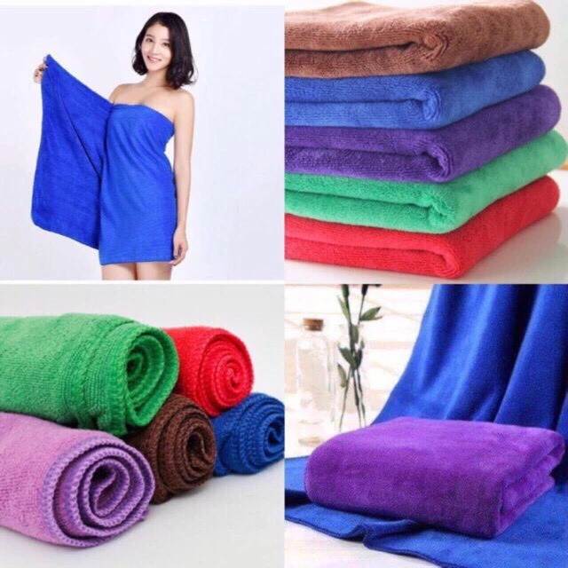 Khăn tắm, khăn quấn người dành cho spa kích thước 70x140cm