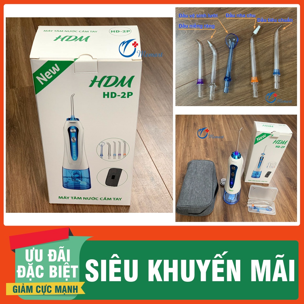 Máy tăm nước cầm tay HD-2P chính hãng