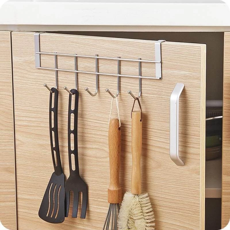 Giá Treo Đồ , Móc Inox Treo Đồ Gắn Sau Tủ Cánh Cửa Nhà Tắm Phòng Bếp Dán Tường 1432 Shop Giao Hàng Nhanh 88