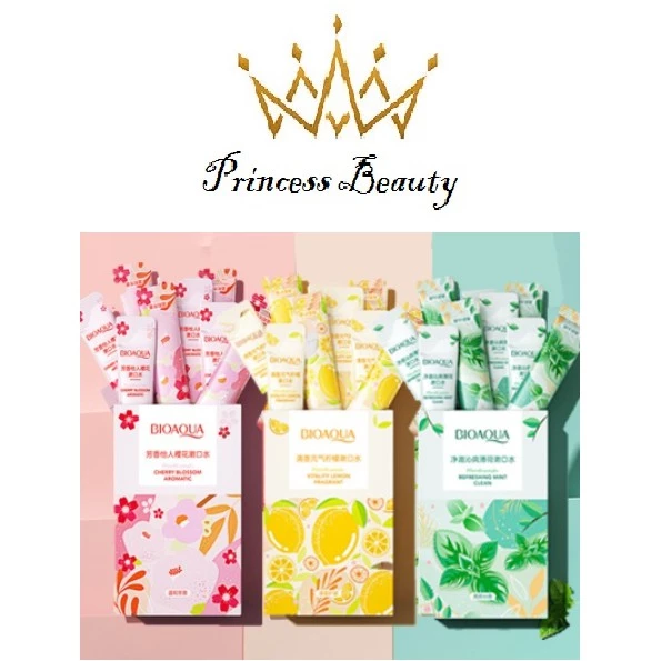 [Thanh Lý] Nước súc miệng Bioaqua giảm tình trạng ố vàng khỏe nứa lợi giảm hôi miệng Princess Beauty Nội địa trung