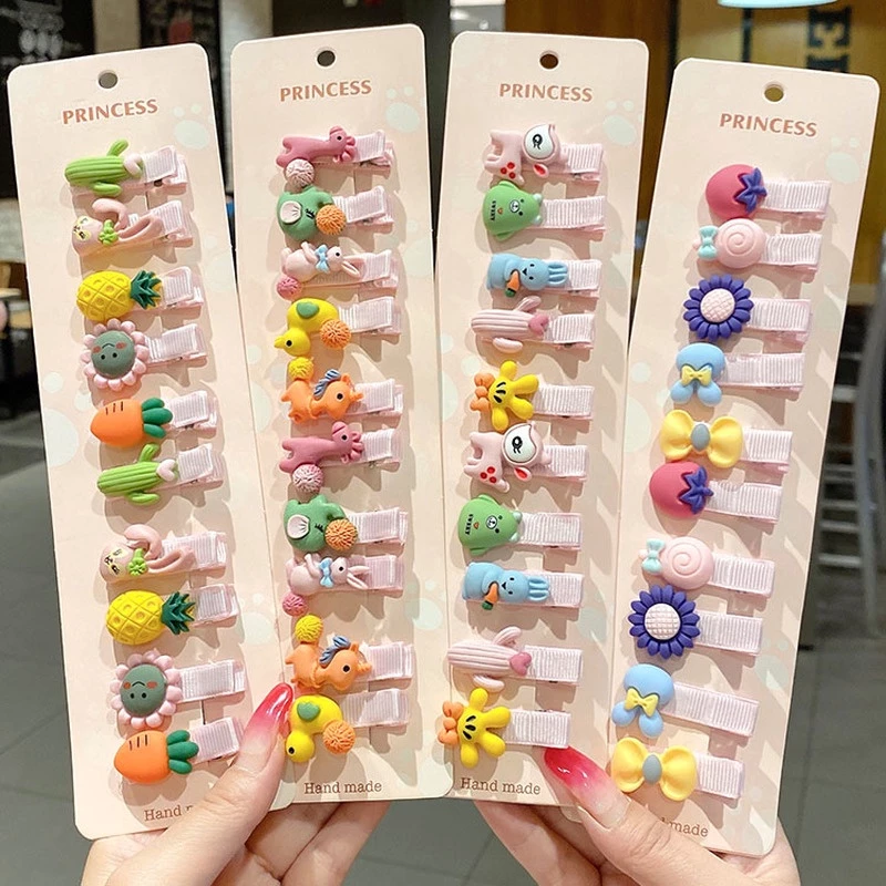 Kẹp Tóc Hình Trái Cây Dễ Thương Thời Trang Cho Bé Gái set kẹp tóc mái kẹp tóc cute kẹp tóc mini kẹp tóc cho bé gái kẹp mini phụ kiện tóc