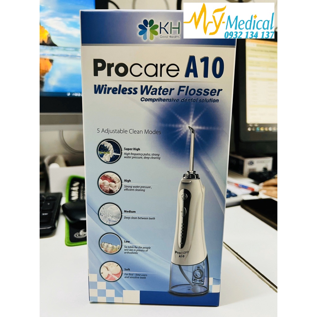 Máy tăm nước procare A10