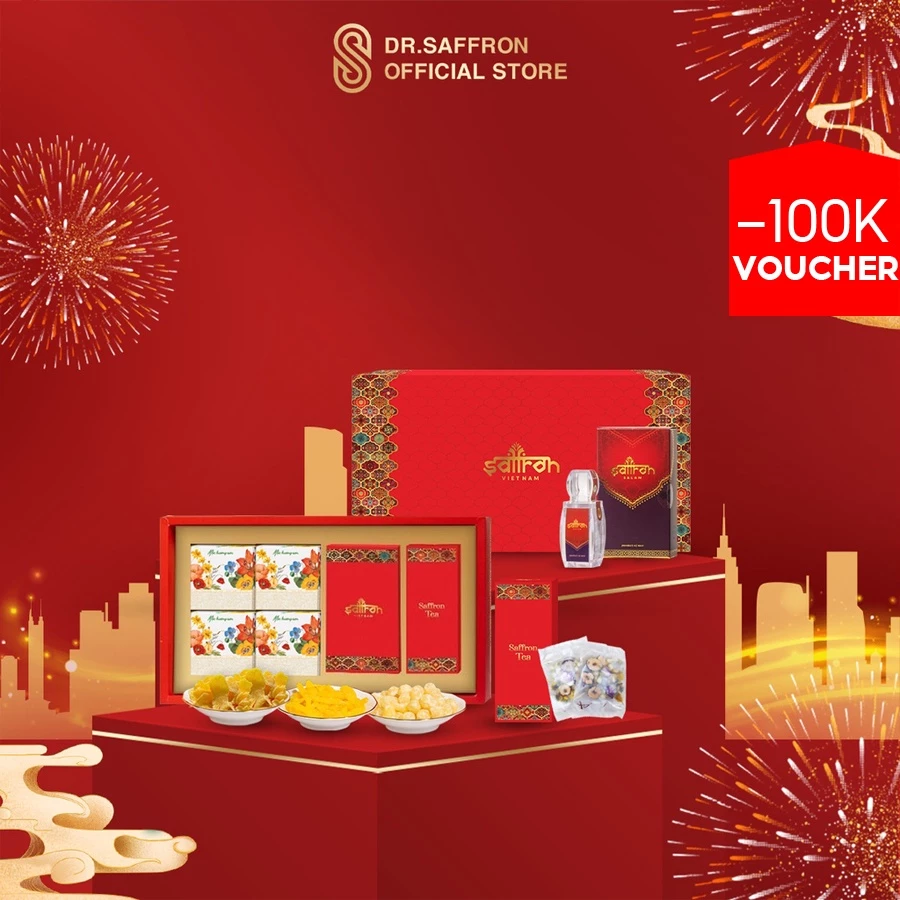 Quà tặng saffron và nhụy hoa nghệ tây quà tặng trung thu cho bố mẹ biofun.vn