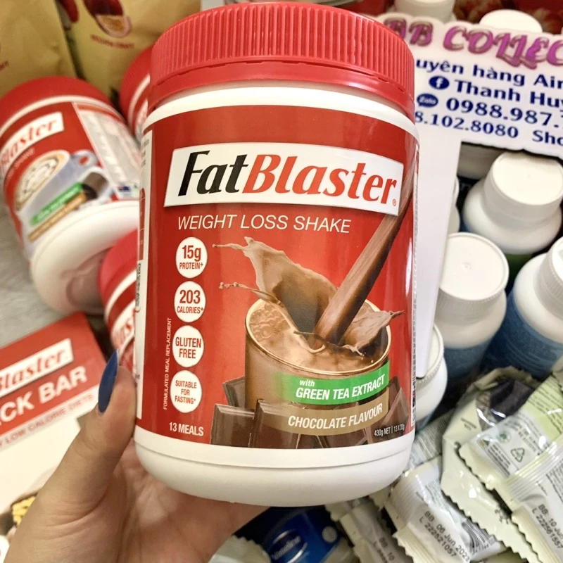 Sữa giảm cân Fatblaster 430g úc Chính hãng