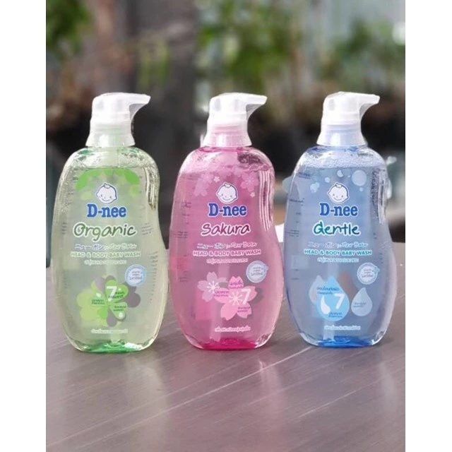 Sữa tắm gội toàn thân Dnee cho bé 380ml , Sữa tắm gội thái an toàn cho bé........... ..