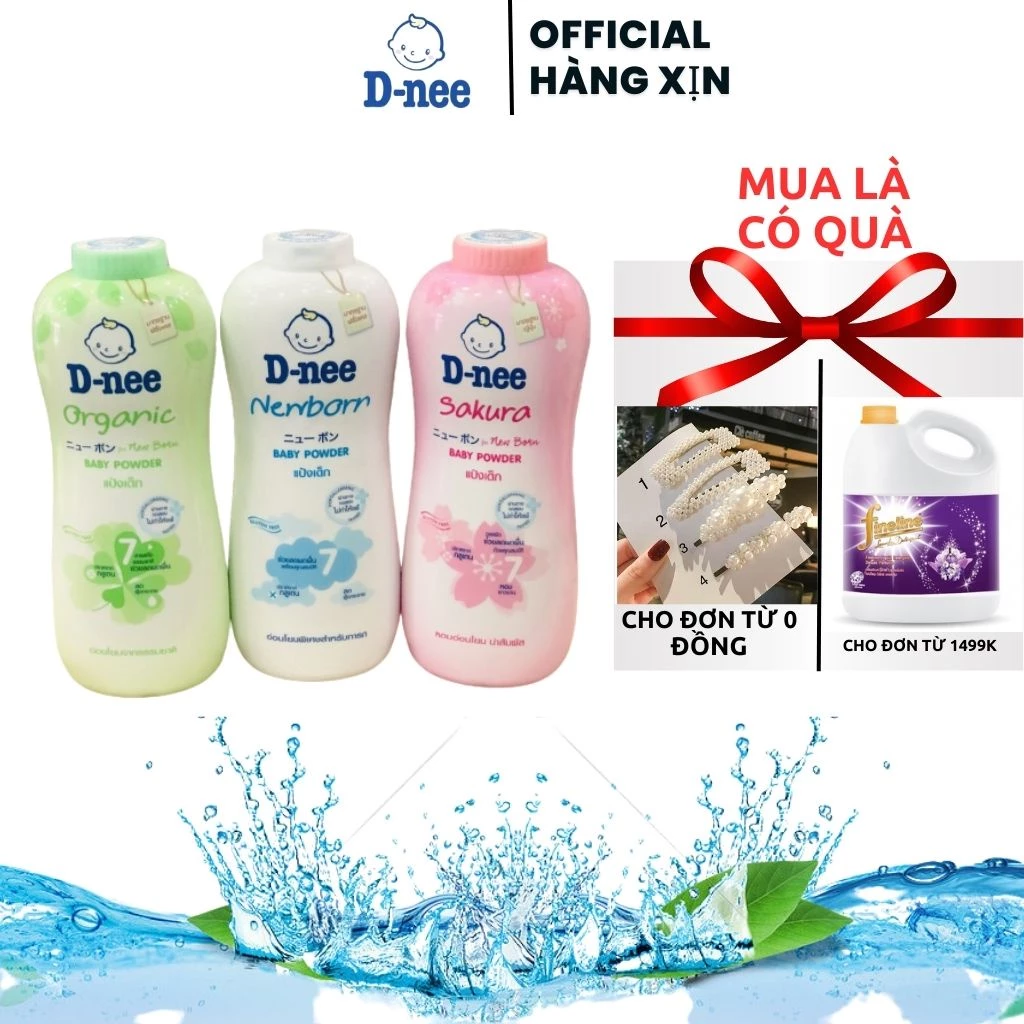 Phấn Rôm DNEE ORGANIC 380g THÁI LAN cho bé ..