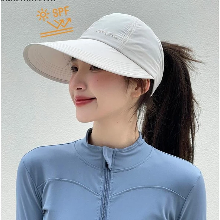 Mũ Chống Nắng Nửa Đầu Nữ [ Hàng Dày Loại 1 ] Chống Tia UV 99% , Mũ Nón Hở Chóp Thể Thao Dã Ngoại Mới 2025
