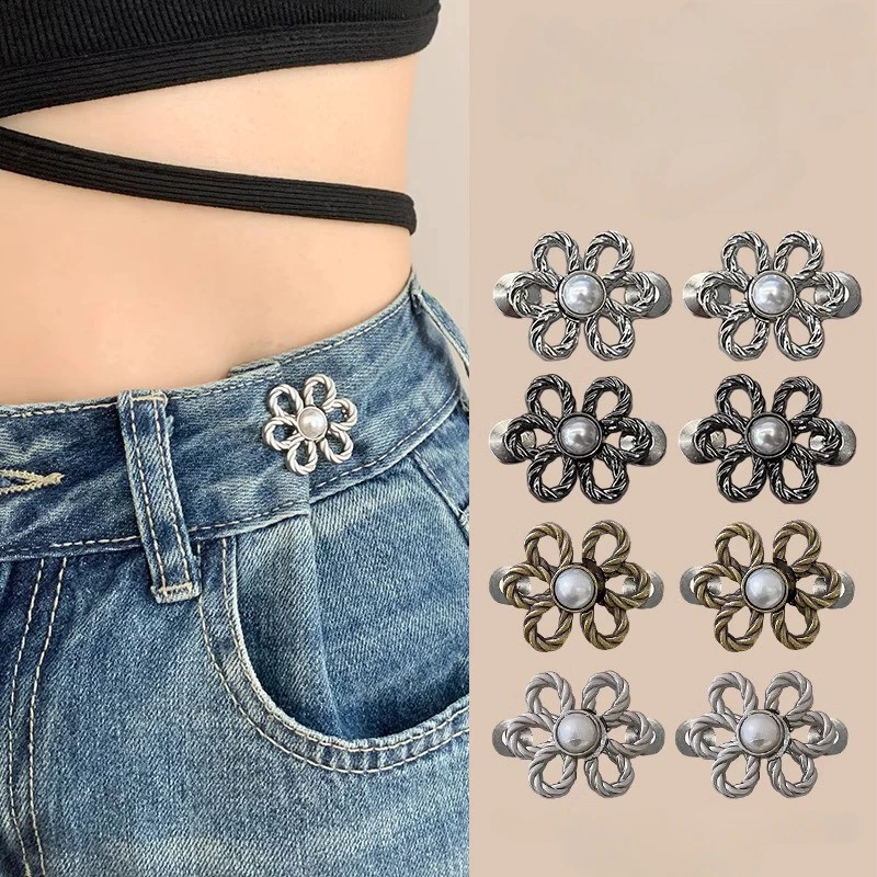 Cố Định Pin Thắt Lưng Hiện Vật Nữ Phụ Kiện Trâm Cài Eo Trang Trí