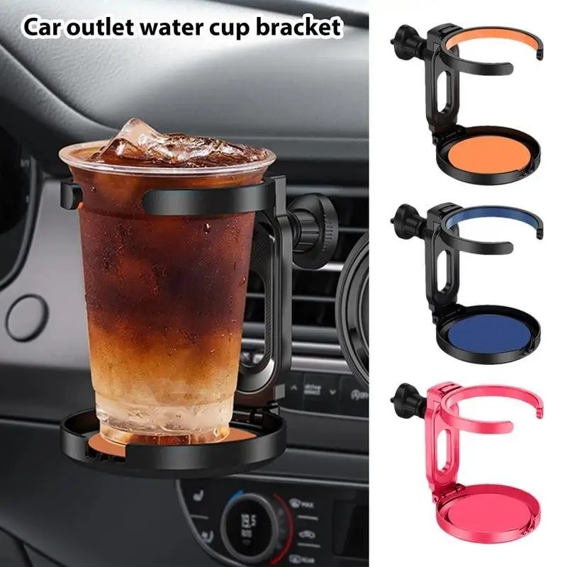 Cốc Mới Mở Rộng Cho Ô Tô Chống Trơn Trượt Đế Có Thể Điều Chỉnh Giá Đỡ Đồ Uống Chống Lắc Ổn Định Ô Tô Lỗ Thông Khí Tự Động Giá Đỡ Chai Người Tổ Chức