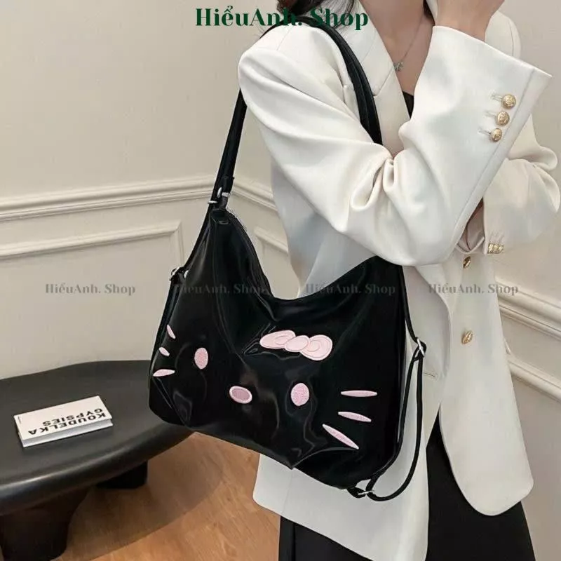 Túi xách 2 trong 1 hello kitty đeo vai đa năng. Balo Hot trend 2026