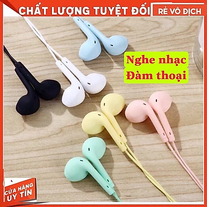 [❤️RẺ VÔ ĐỊCH❤️] Tai nghe dây nhét tai U19 giắc cắm 3.5mm có míc dành cho mọi điện thoại Androi