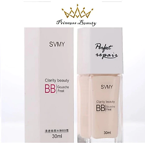 Kem Nền Trang Điểm SVMY Che Khuyết Điểm BB Cream Perfect Repair Light Concealer Foundation Clarity KM6 Princess Beauty