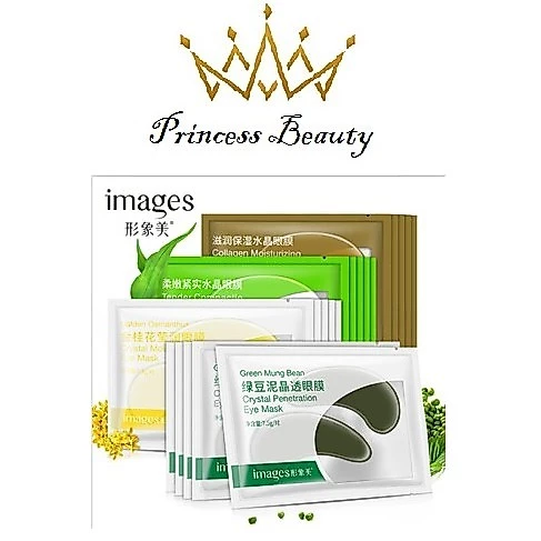 Set 10 Mặt nạ dưỡng mắt Images giúp xóa quầng thâm nội địa Trung chính hãng