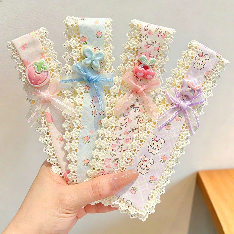 Dễ Thương Velcro Đầu Bé Nổ Dán Tóc Gãy Hiện Vật Tóc Cô Gái Tóc Hoop Hai