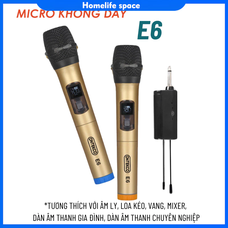 [📢Free shipping🕹️]Micro karaoke không dây cao cấp,mic hút âm tốt, chống ồn,chuyên dùng cho mọ