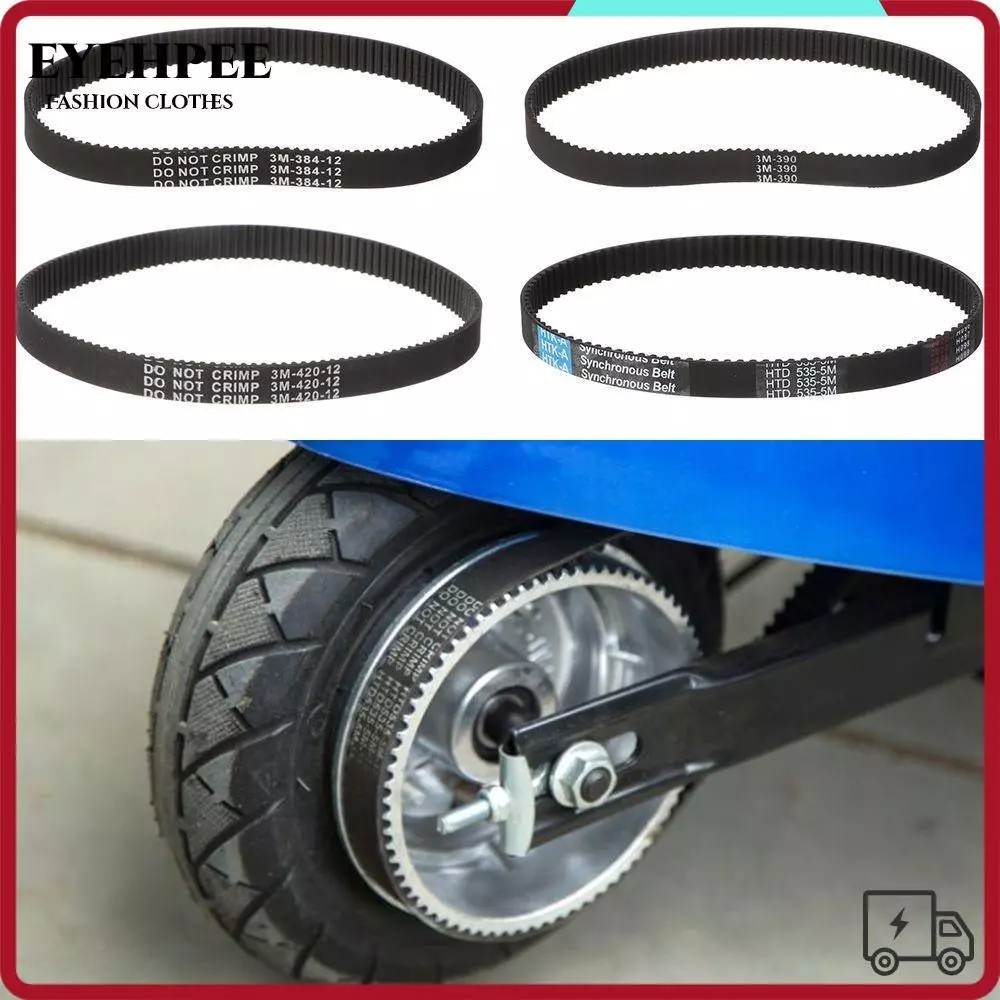 Đai truyền động EYEHPEE 5M-535-15 -384-12 Bộ phận ván trượt điện tử Ổ đĩa cao su sọc
