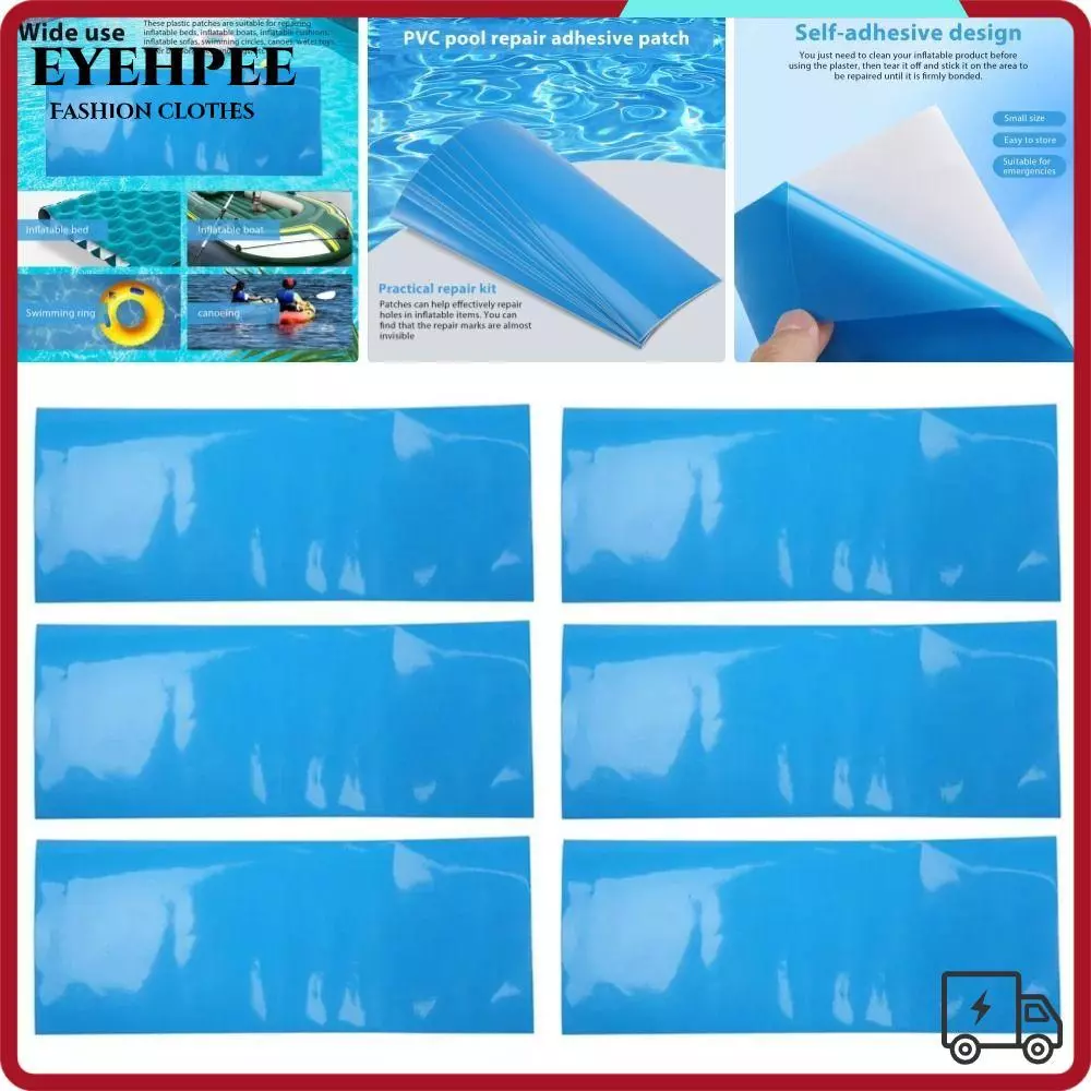 EYEHPEE 10 Bộ sửa chữa bể bơi, Bản vá sửa chữa bể bơi sửa chữa dưới nước tự dính, PVC đa chức năng cho keo dán bể bơi