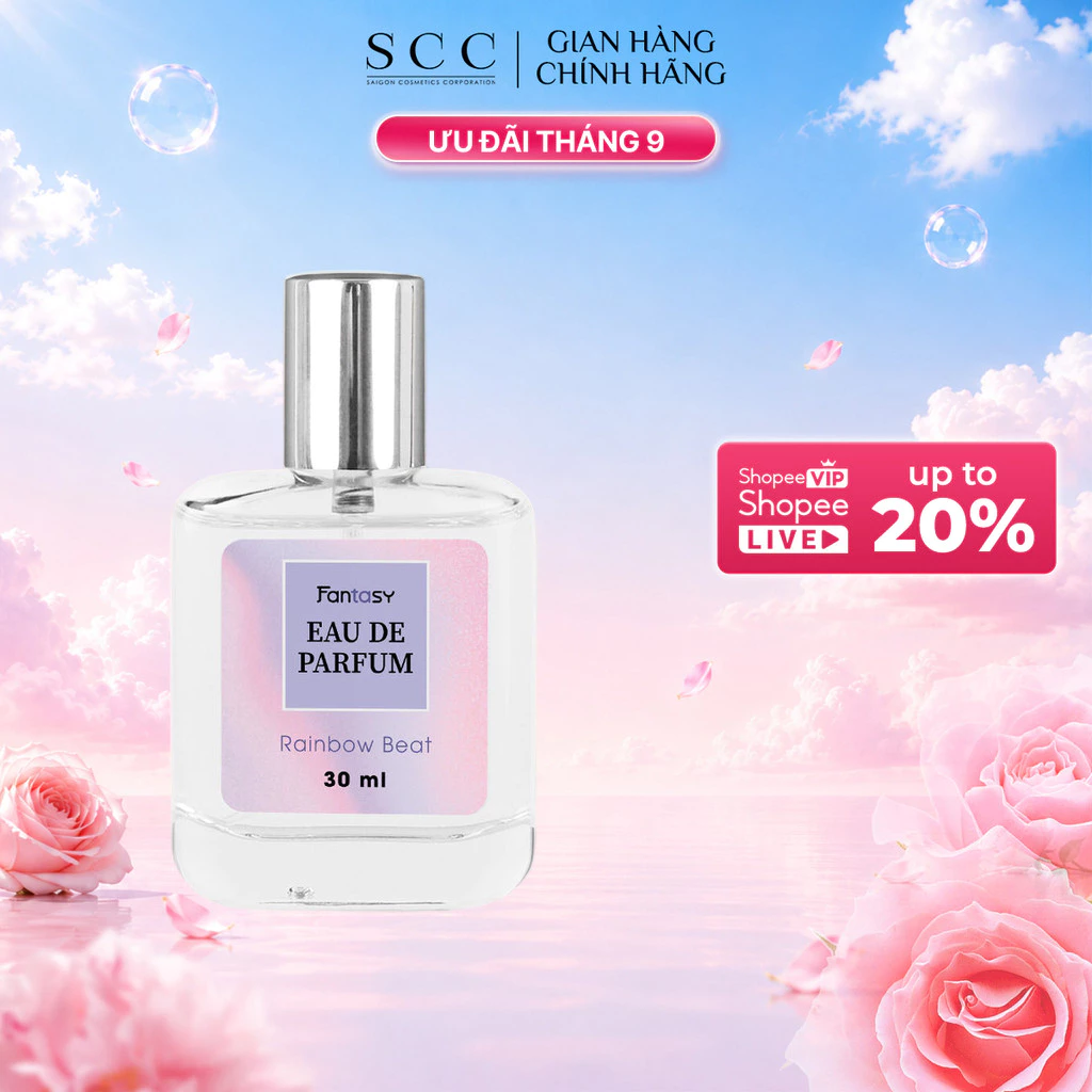 Nước Hoa Nữ Cho Học Sinh, Sinh Viên FANTASY Rainbow Beat Hương Tự Tin 30ml