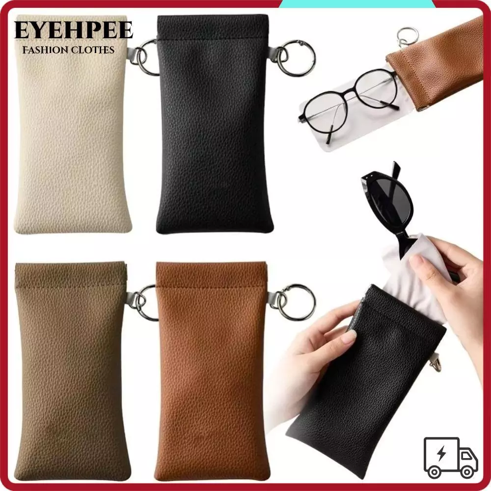 Túi đựng kính EYEHPEE, có vải kính Kính râm kín tự động, Hộp đựng tai nghe sáng tạo Vỏ bảo vệ chống nước Túi kính mắt cho du lịch
