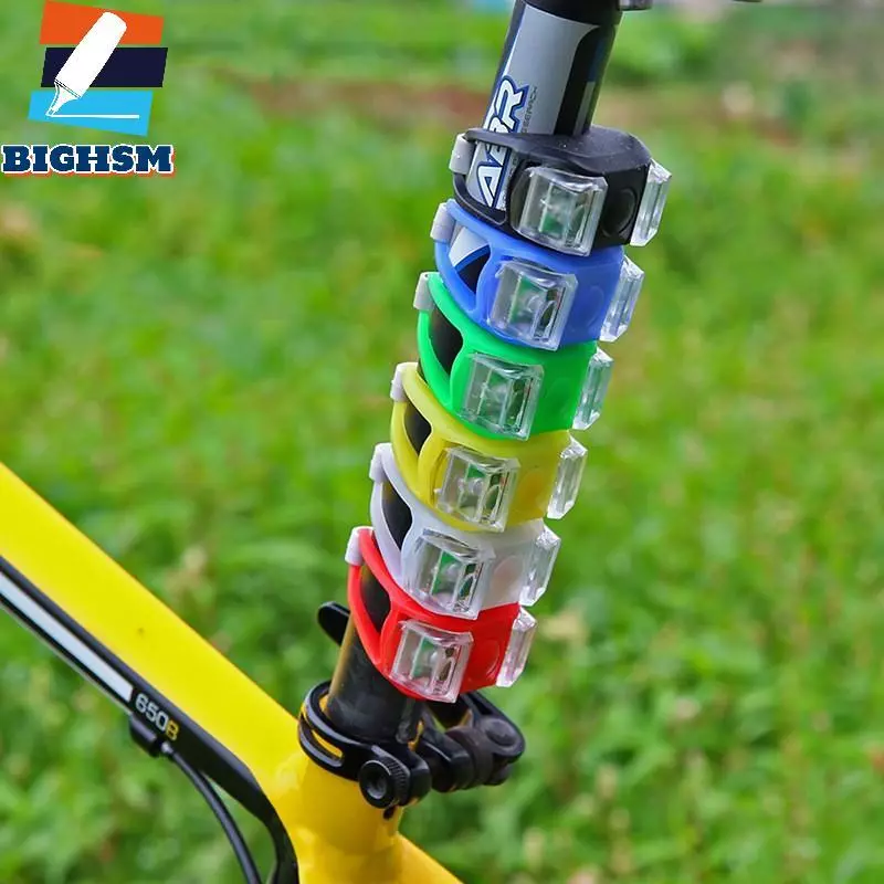 [BIGHSM] Đèn Xe Đạp 6 Thế Hệ Ếch Đèn AG10 Pin Silicon Led Xe Đạp Ếch Đèn Cảnh Báo Phụ Kiện Đi Xe