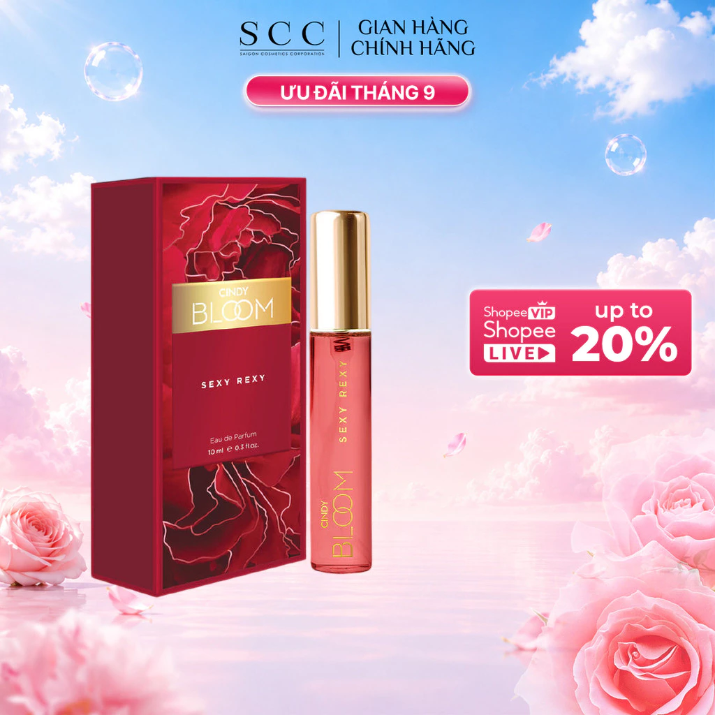 Nước Hoa Nữ CINDY BLOOM Sexy Rexy Hương Gợi Cảm Nóng Bỏng 10ml