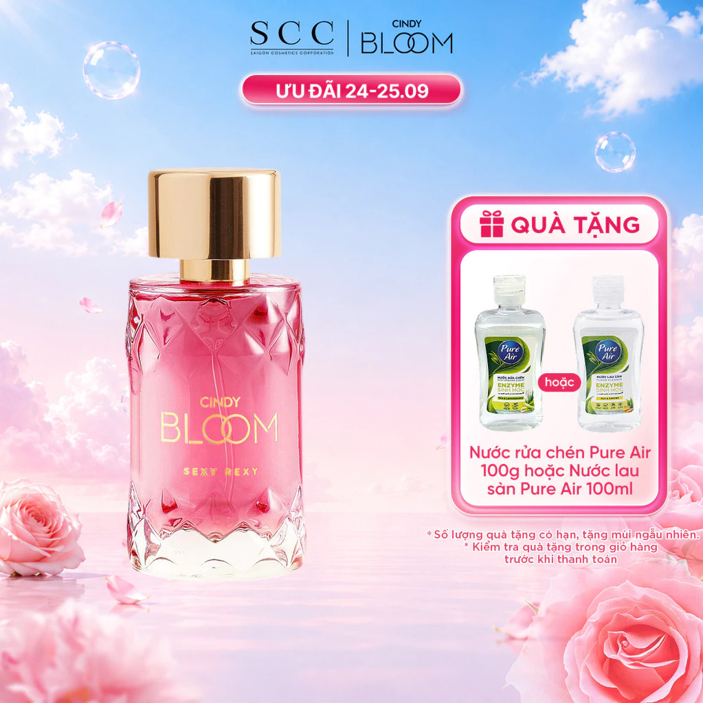Nước Hoa Nữ CINDY BLOOM Sexy Rexy Hương Gợi Cảm Nóng Bỏng 50ml/chai