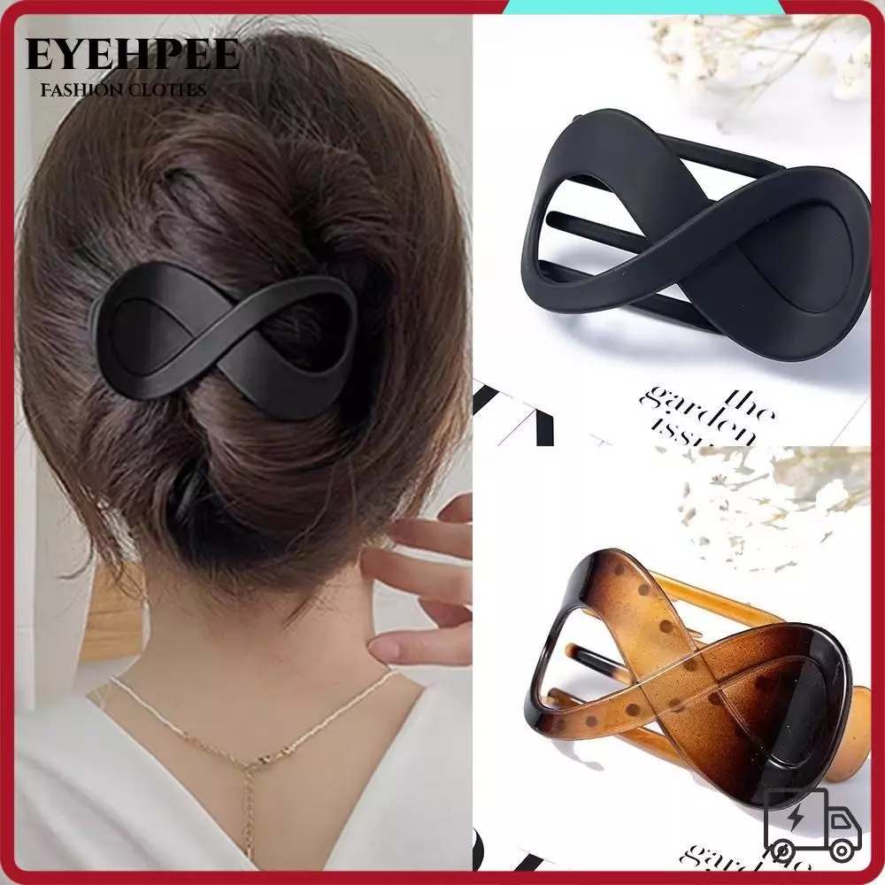 EYEHPEE Kẹp tóc EYEHPEE​​, Hình dạng mỏ vịt​​ Kẹp móng vuốt mũ, Dụng cụ tạo kiểu tóc​​ ​​Tay cầm chống trượt​​ ​​Móng vuốt tóc thanh lịch bằng nhựa tạo kiểu hàng ngày​​