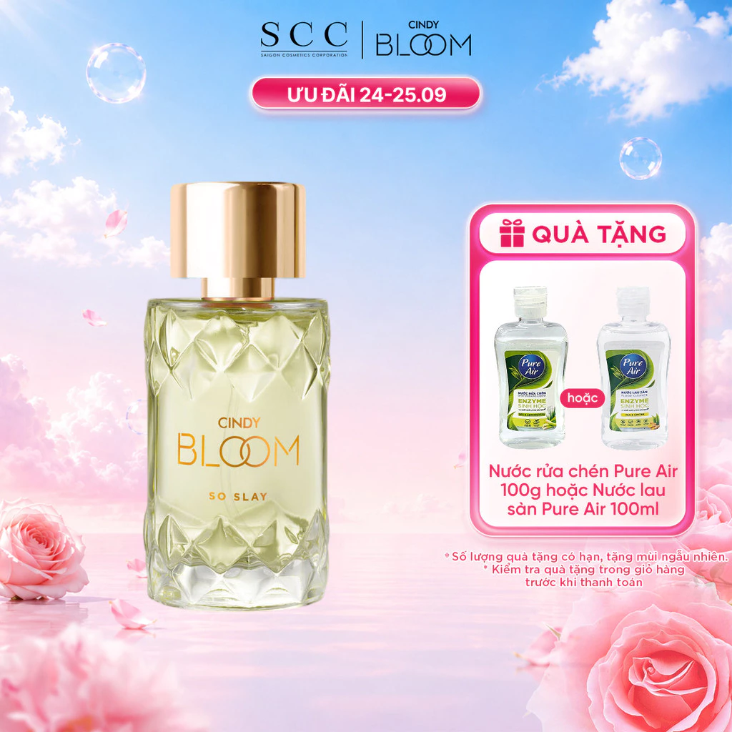 Nước Hoa Nữ CINDY BLOOM So Slay Hương Cuốn Hút 50ml