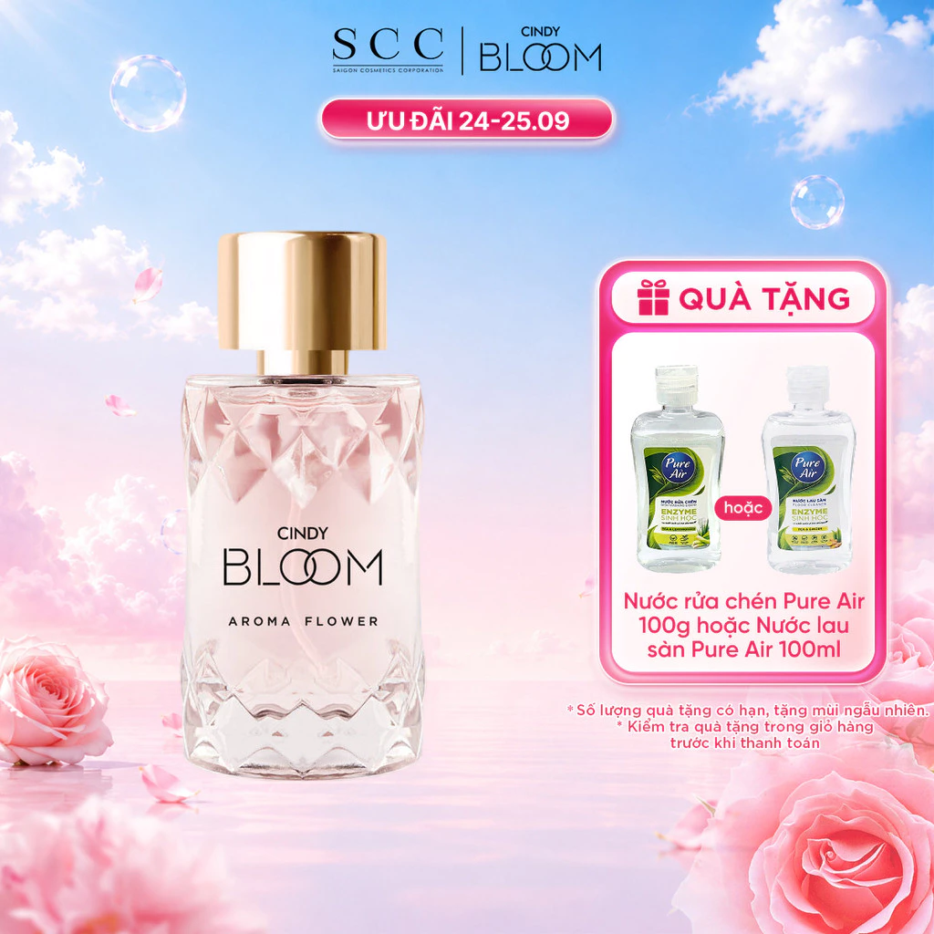 Nước Hoa Nữ CINDY BLOOM Aroma Flower Hương Ngọt Ngào Nữ Tính 50ml/chai