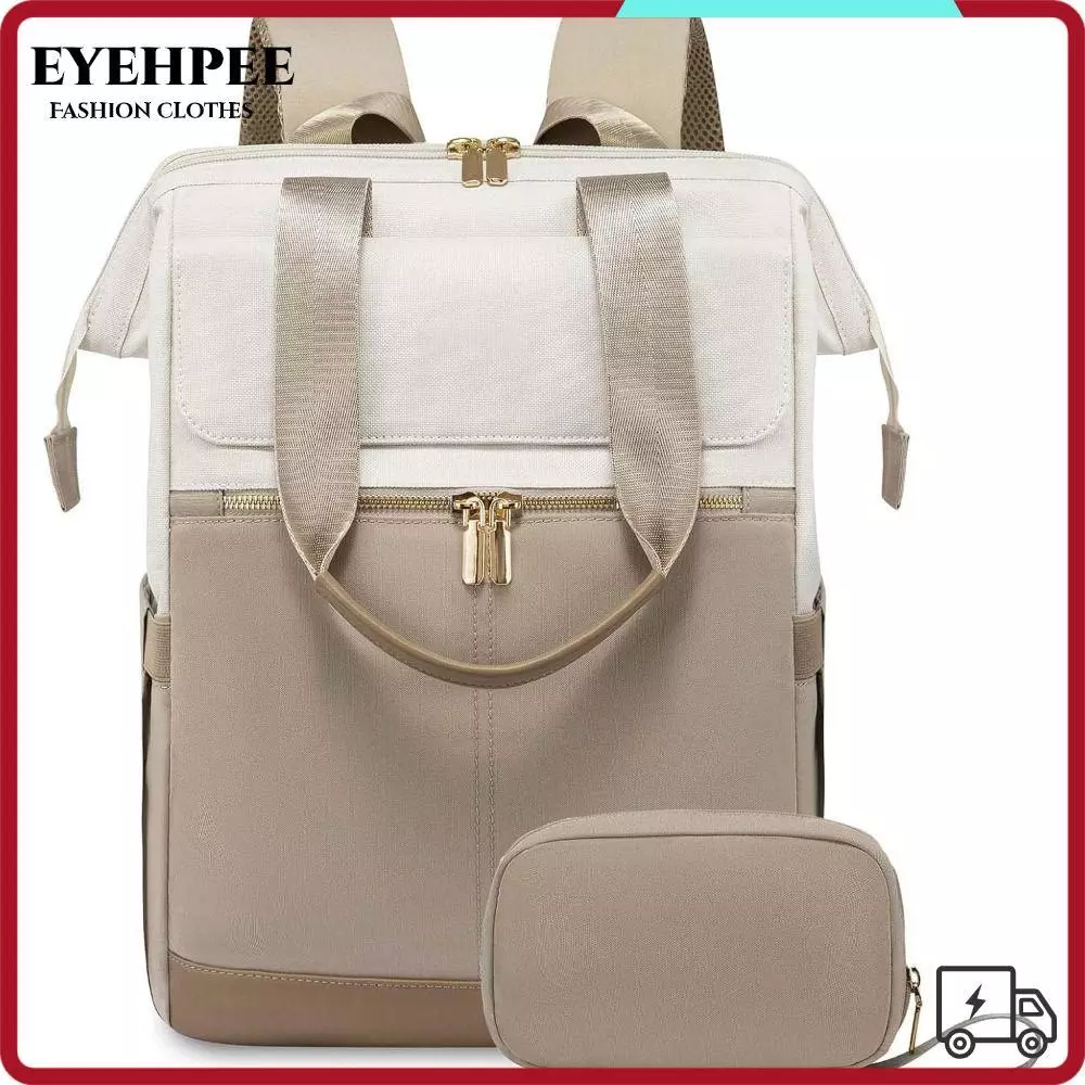Ba lô EYEHPEE, Túi đựng máy tính xách tay 16 túi, Trọng lượng nhẹ thời trang có túi lưu trữ du lịch dung tích lớn dành cho nữ