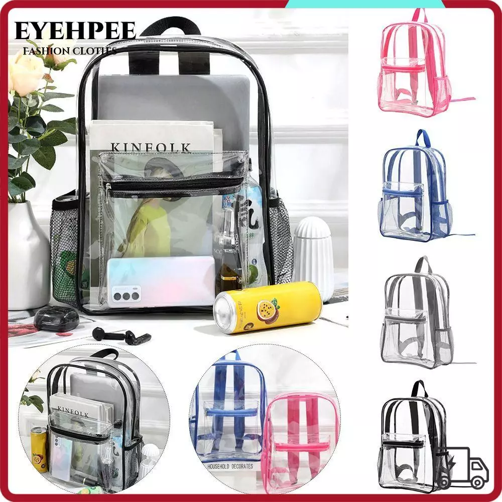 Ba lô trong suốt EYEHPEE, Ba lô PVC lưu trữ dung tích lớn, Ba lô thiết kế sang trọng thời trang Thể thao ngoài trời