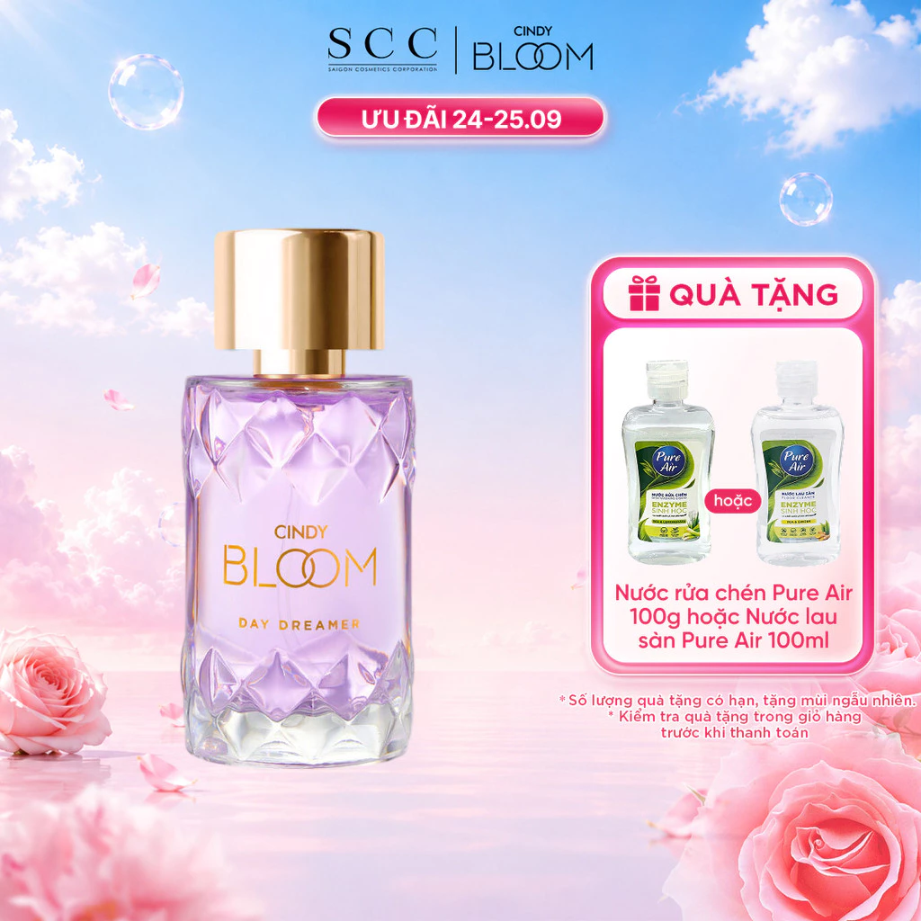 Nước Hoa Nữ CINDY BLOOM Day Dreamer Hương Mộng Mơ 50ml