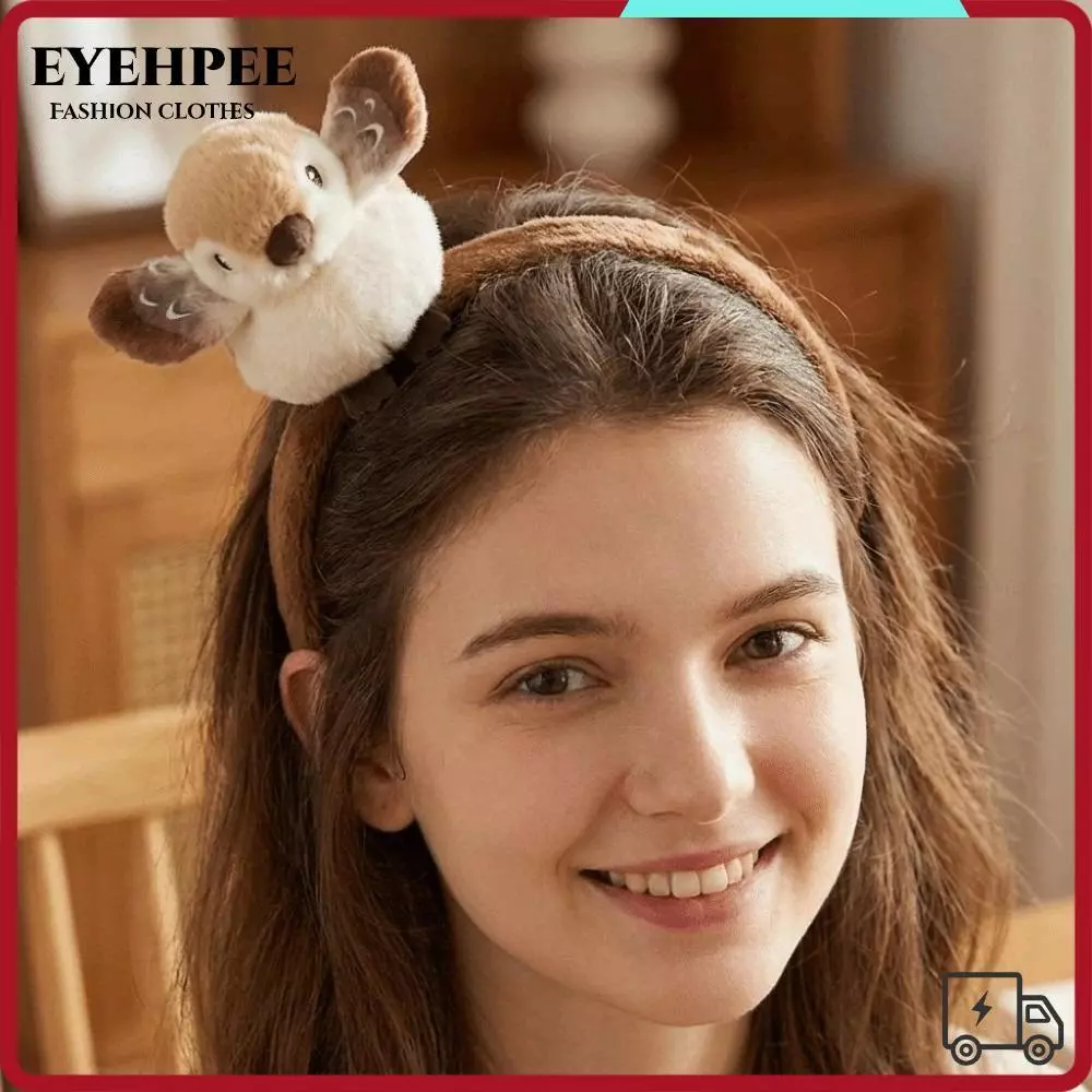 EYEHPEE Băng đô lông chim EYEHPEE, Mũ chim sang trọng Mũ lông chim, Phong cách ngọt ngào dễ thương Vòng tóc dễ thương cho bé gái