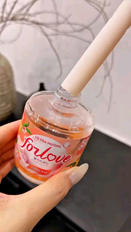 #KOLUyTin #HangMoiVe ￼Combo 5 Lọ Tỏa Hương Đào Forlove, Thơm Phòng Hương Đào với hương thơm tự nhiên dễ chịu khử mùi - MPS