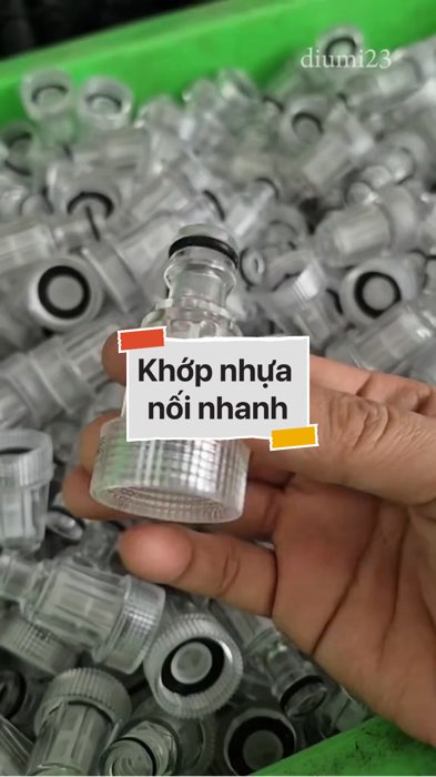 Khớp nhựa nối nhanh máy rửa xe #VideohangDoiSong#ShopeeVideo#ShopeeCreator #LuotVuiMuaLien#KOLUyTin#Videomuasam #SandealcungKOL #diumi722
