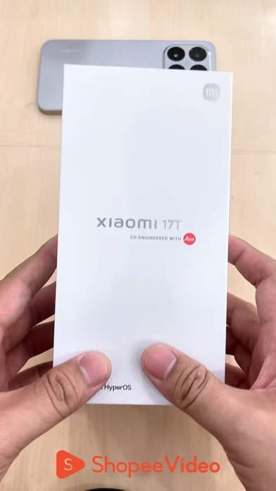 Trên tay Xiaomi 17T Trắng Ngọc Trinh #LuotVuiMuaLien #ShopeeVideo #HangMoiVe #ShopeeDebut #ShopeeCreator