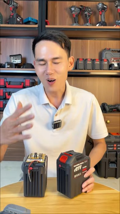 Pin máy khoan #pinmaykhoan #LuotVuiMuaLien #ShopeeVideo #KOLUyTin #HangMoiVe