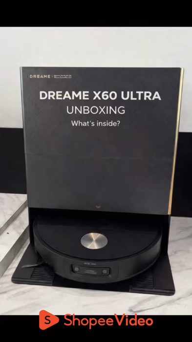 Unbox DREAME X60 ULTRA #HangMoiVe #ShopeeVideo #LuotVuiMuaLien #ShopeeCreator