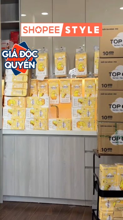 Giấy rút topgia pio con vịt vàng #giaytopgia #giayruttopgia #LuotVuiMuaLien #HangMoiVe #KOLUyTin #ShopeeVideo