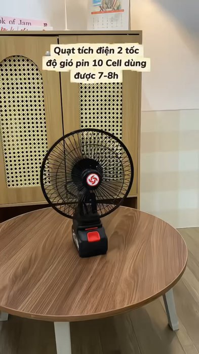 quạt tích điện #videomuasam #LuotVuiMuaLien #ShopeeVideo #VideohangNhaCua