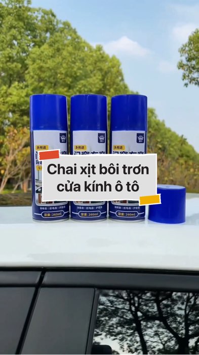 ￼Chai xịt bôi trơn cửa kính ô tô #VideohangDoiSong#shopeestyle#ShopeeVideo#ShopeeCreator#LuotVuiMuaLien#KOLUyTin#Videomuasam #SandealcungKOL #diumi911