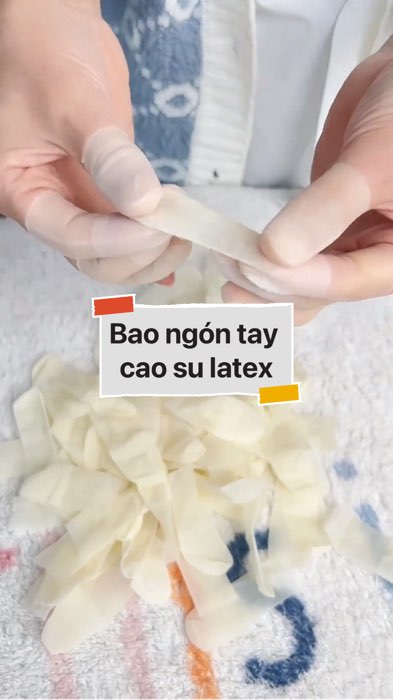 ￼Bao ngón tay cao su latex #VideohangTieuDung #shopeestyle#ShopeeVideo#ShopeeCreator #LuotVuiMuaLien#KOLUyTin#Videomuasam #SandealcungKOL #diumi919