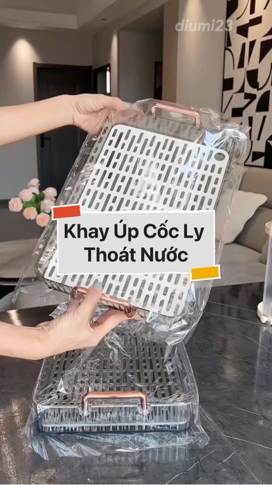 ￼Khay Úp Cốc Ly Thoát Nước #VideoHangGiaDung#shopeestyle#ShopeeVideo#ShopeeCreator #LuotVuiMuaLien #diumi921