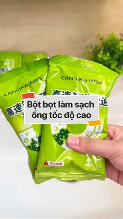 ￼Bột bọt làm sạch ống tốc độ cao #VideohangTieuDung #shopeestyle#ShopeeVideo#ShopeeCreator #KOLUyTin#Videomuasam #SandealcungKOL #diumi931